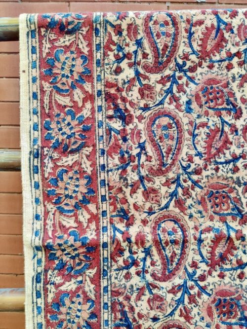 Kalamkari Printed Dhurrie
