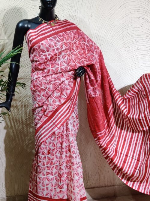 Shibori Saree