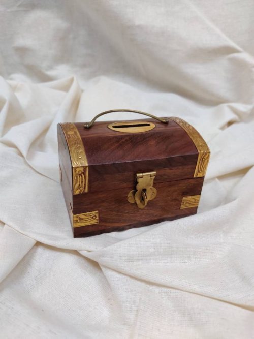 Wooden Money Bank