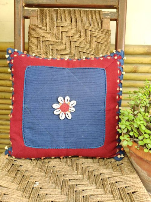 Embroidered Cushion Cover