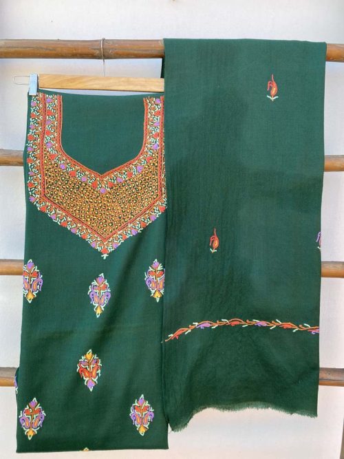 Aari Embroidered Woolen S...