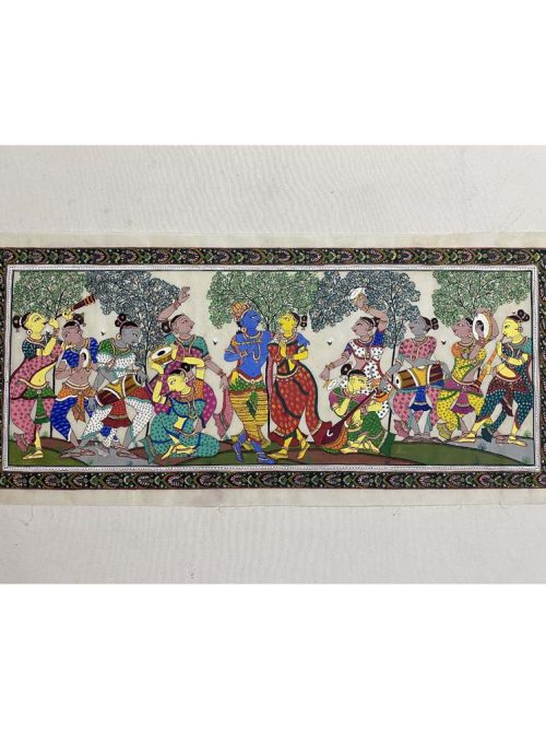 Pattachitra  On Tussar Si...