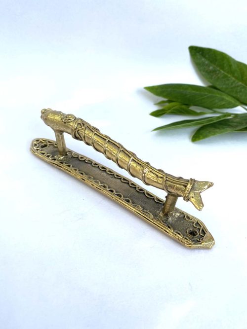 Dhokra Fish Door Handle