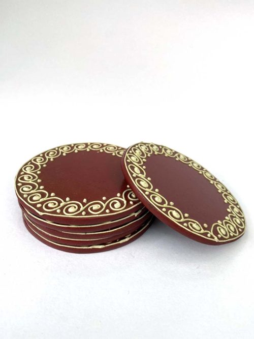 Mandana Art Coaster Set
