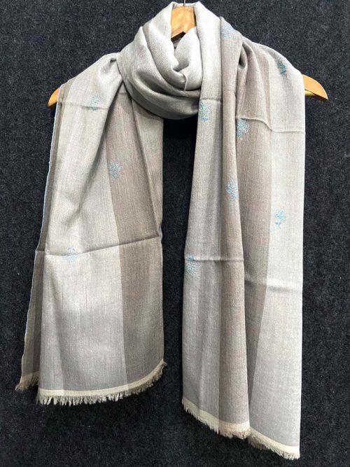 Sozni Embroidered  Handwoven Pashmina Stole