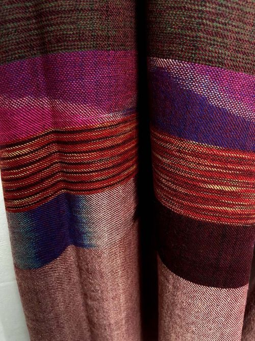 Handwoven Ikat Pashmina S...