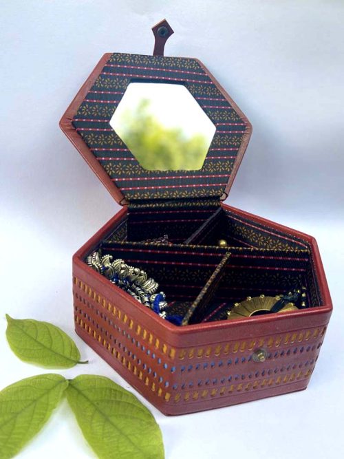 Leather Jewellery Box
