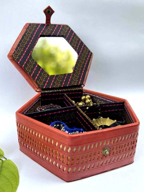 Leather Jewellery Box