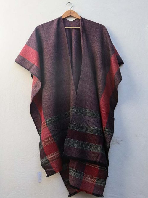 Handwoven Woolen Poncho
