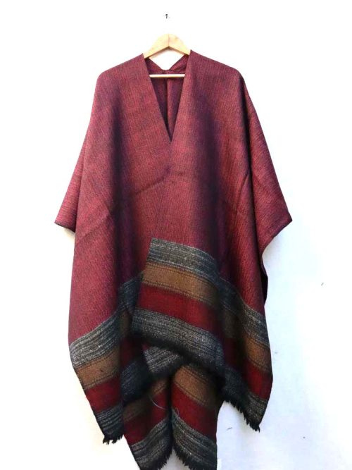 Handwoven Woolen Poncho