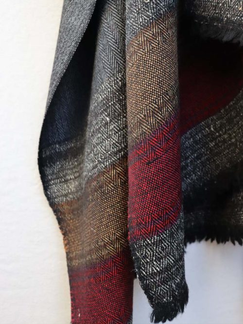 Handwoven Woolen Poncho