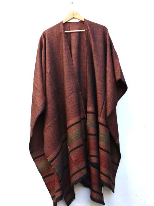 Handwoven Woolen Poncho