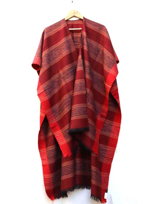 Handwoven Woolen Poncho