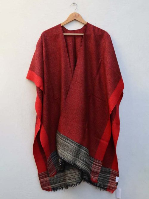 Handwoven Woolen Poncho