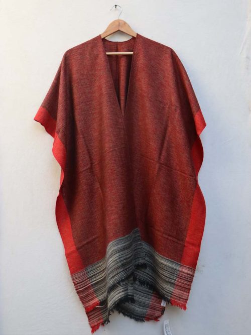 Handwoven Woolen Poncho