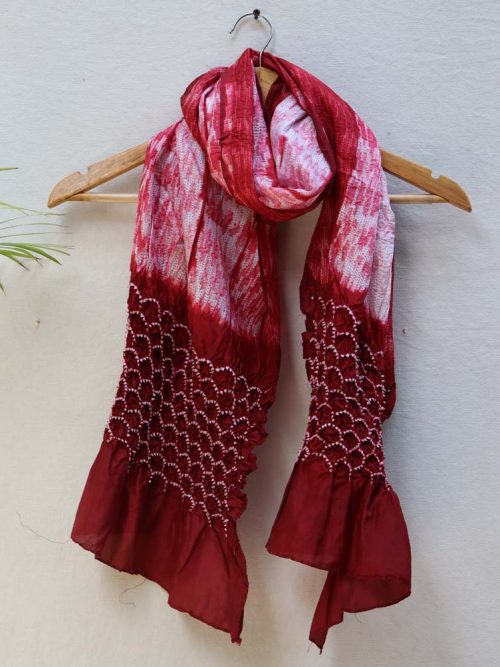 Shibori Mulberry Silk Sto...