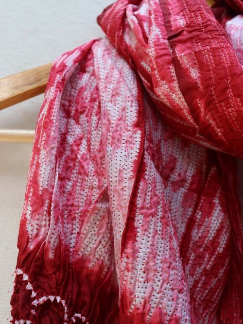 Shibori Mulberry Silk Sto...