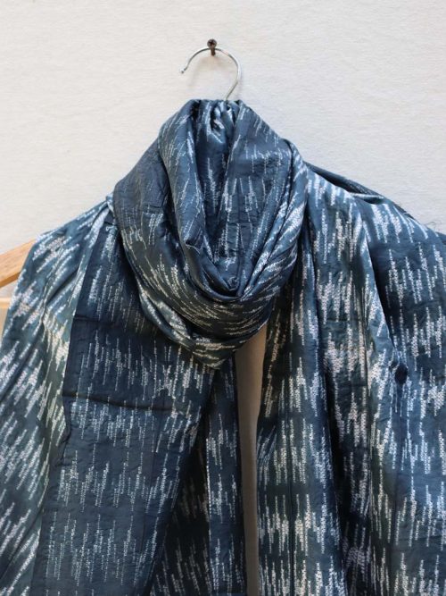 Shibori Mulberry Silk Sto...