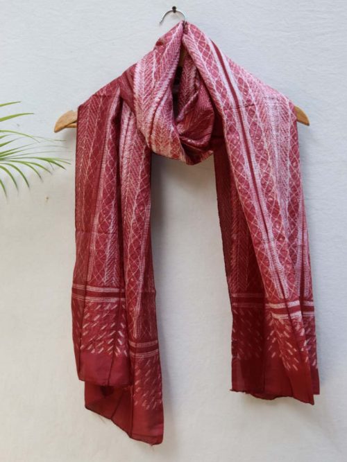 Shibori Mulberry Silk Sto...