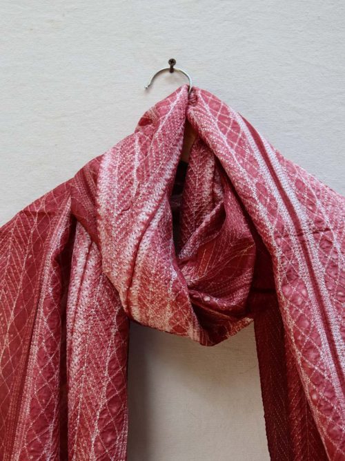 Shibori Mulberry Silk Sto...