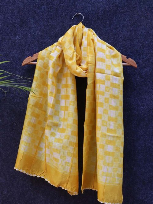 Shibori Chanderi Stole