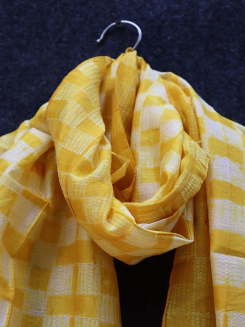 Shibori Chanderi Stole