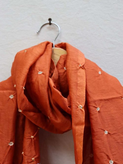 Shibori Chanderi Stole