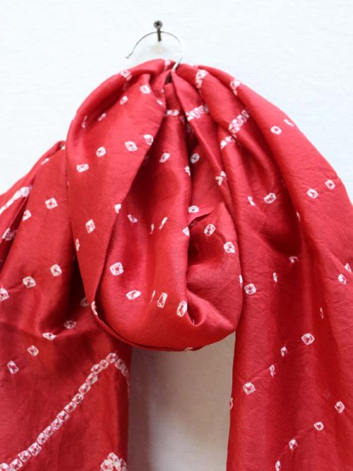 Shibori Chanderi Stole