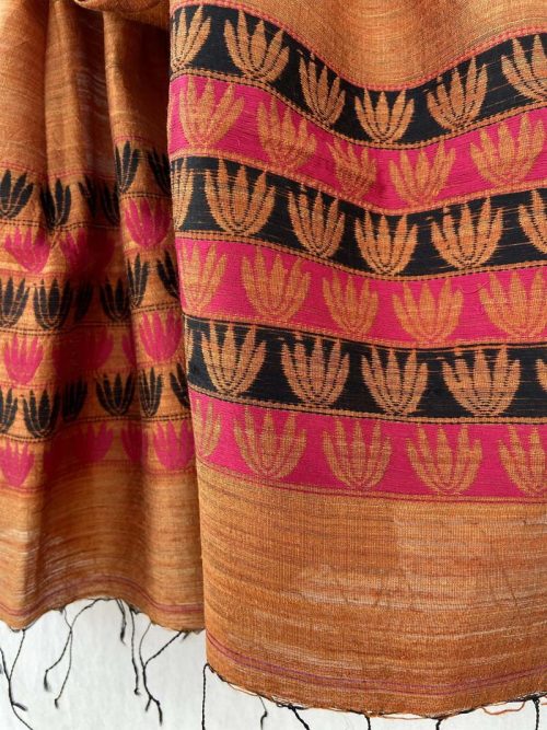 Matka Silk Zari Stole