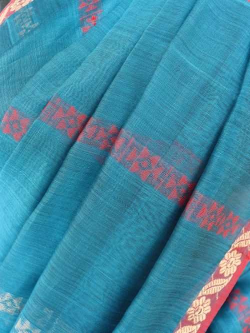 Handloom Cotton Silk Sare...