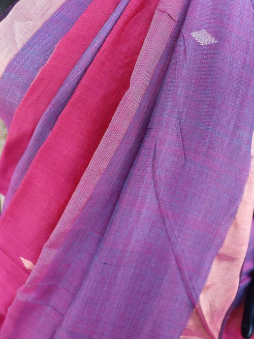 Jamdani Cotton Silk Saree...