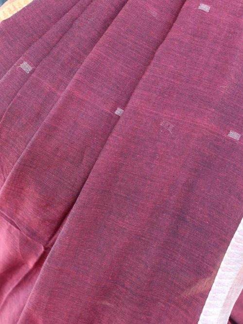 Jamdani Cotton Saree With...
