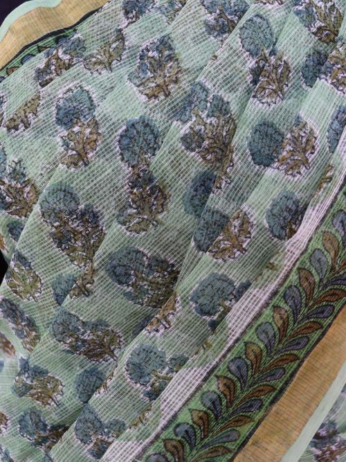 Hand Block Printed Kota D...