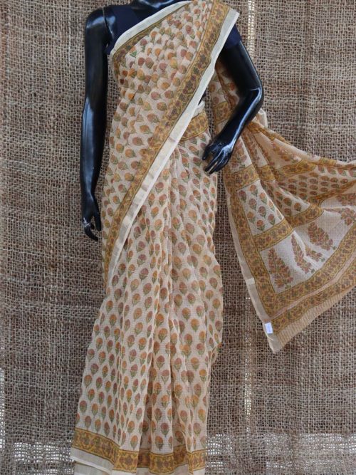 Hand Block Printed Kota D...