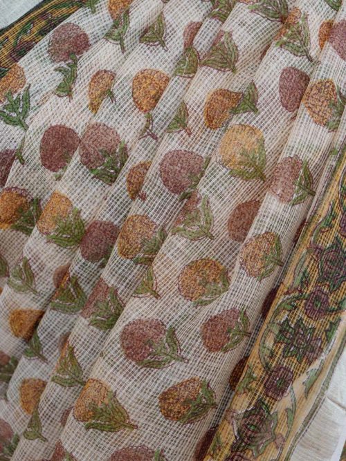 Hand Block Printed Kota D...