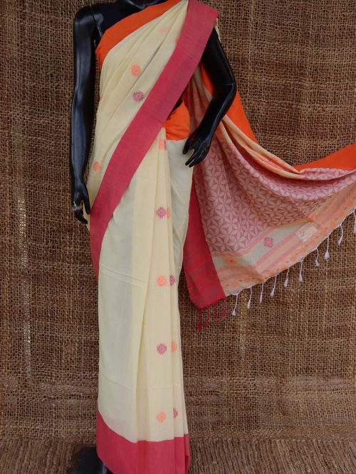 Jamdani Cotton Saree