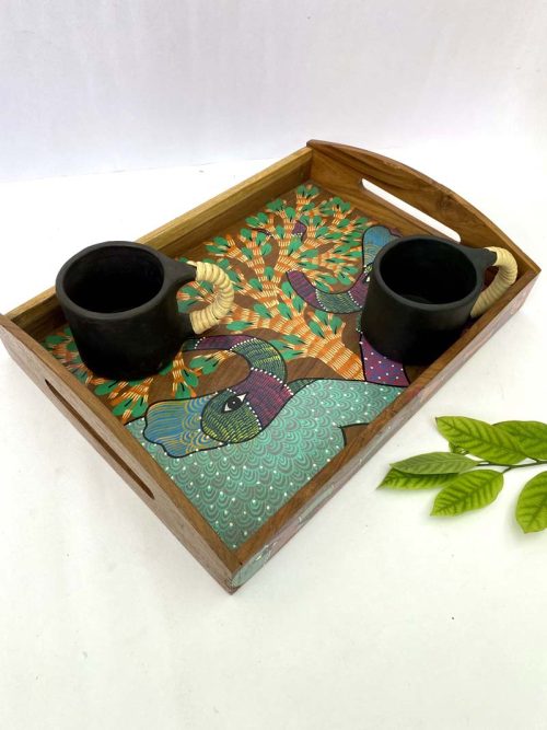 Gond Hand Painted Wooden ...