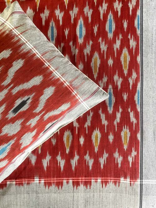 Ikkat Bed Cover