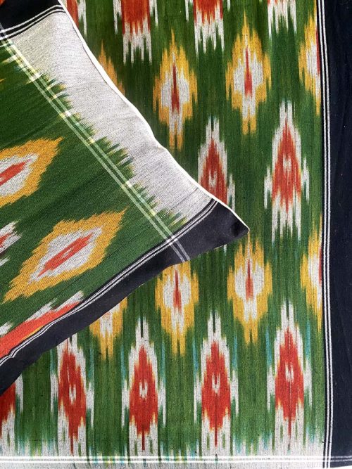 Ikkat Bed Cover