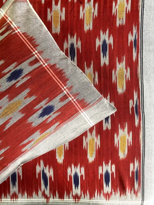 Ikkat Bed Cover