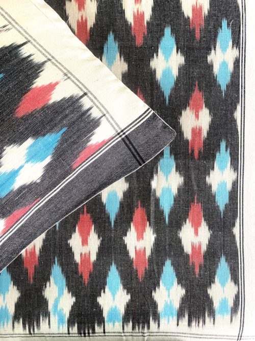 Ikkat Bed Cover