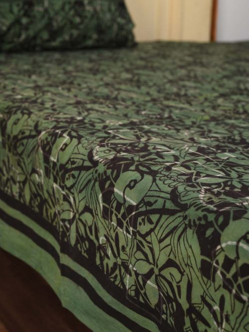Hand Block Printed  Bed Cover