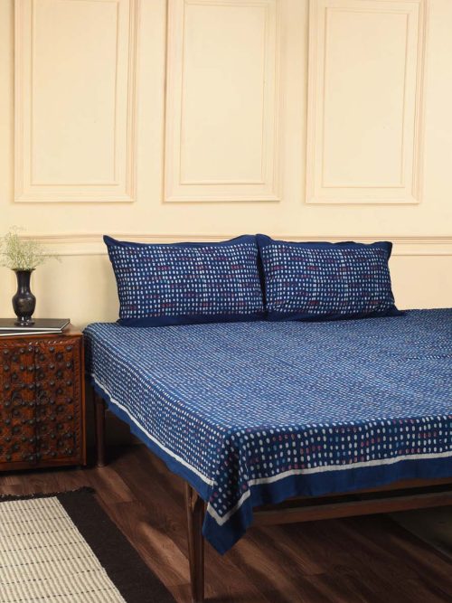 Hand Block Printed  Bed C...
