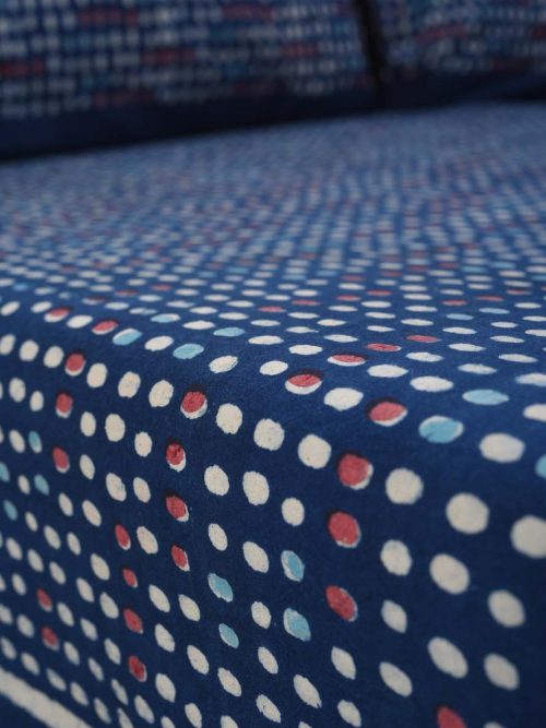 Hand Block Printed  Bed C...