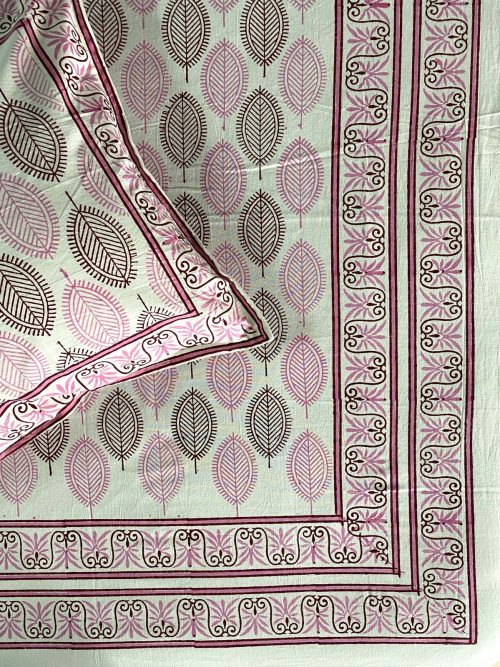 Block Printed Bed Cover