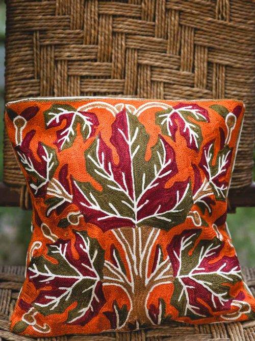 Embroidered Cushion Cover