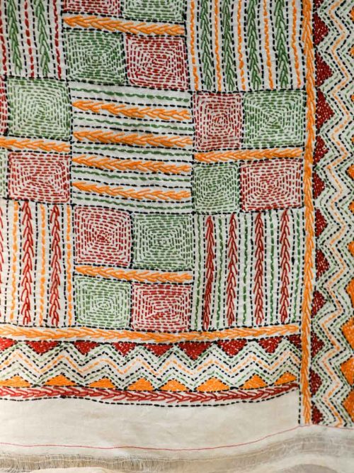 Embroidered Sar...