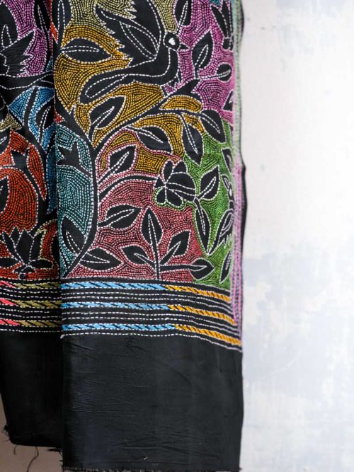 Embroidered Sil...