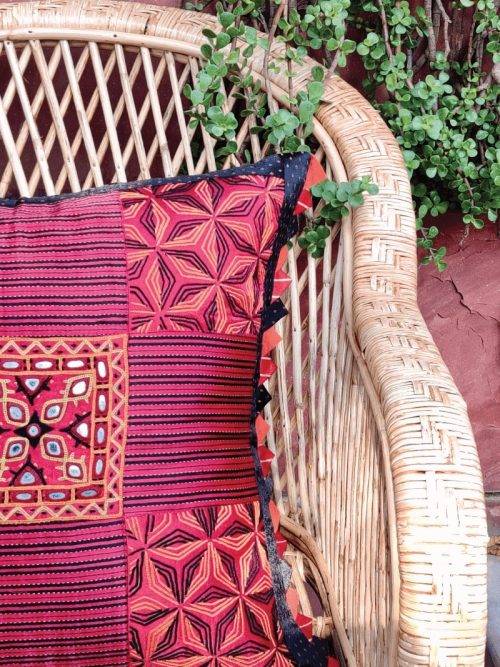 Embroidered Cushion Cover