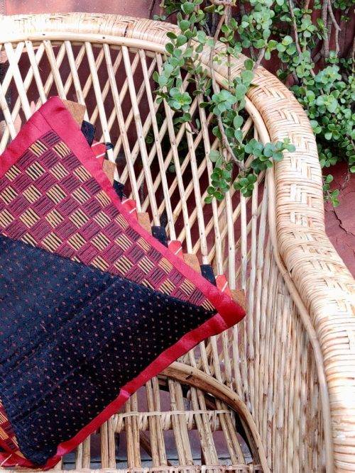Embroidered Cushion Cover